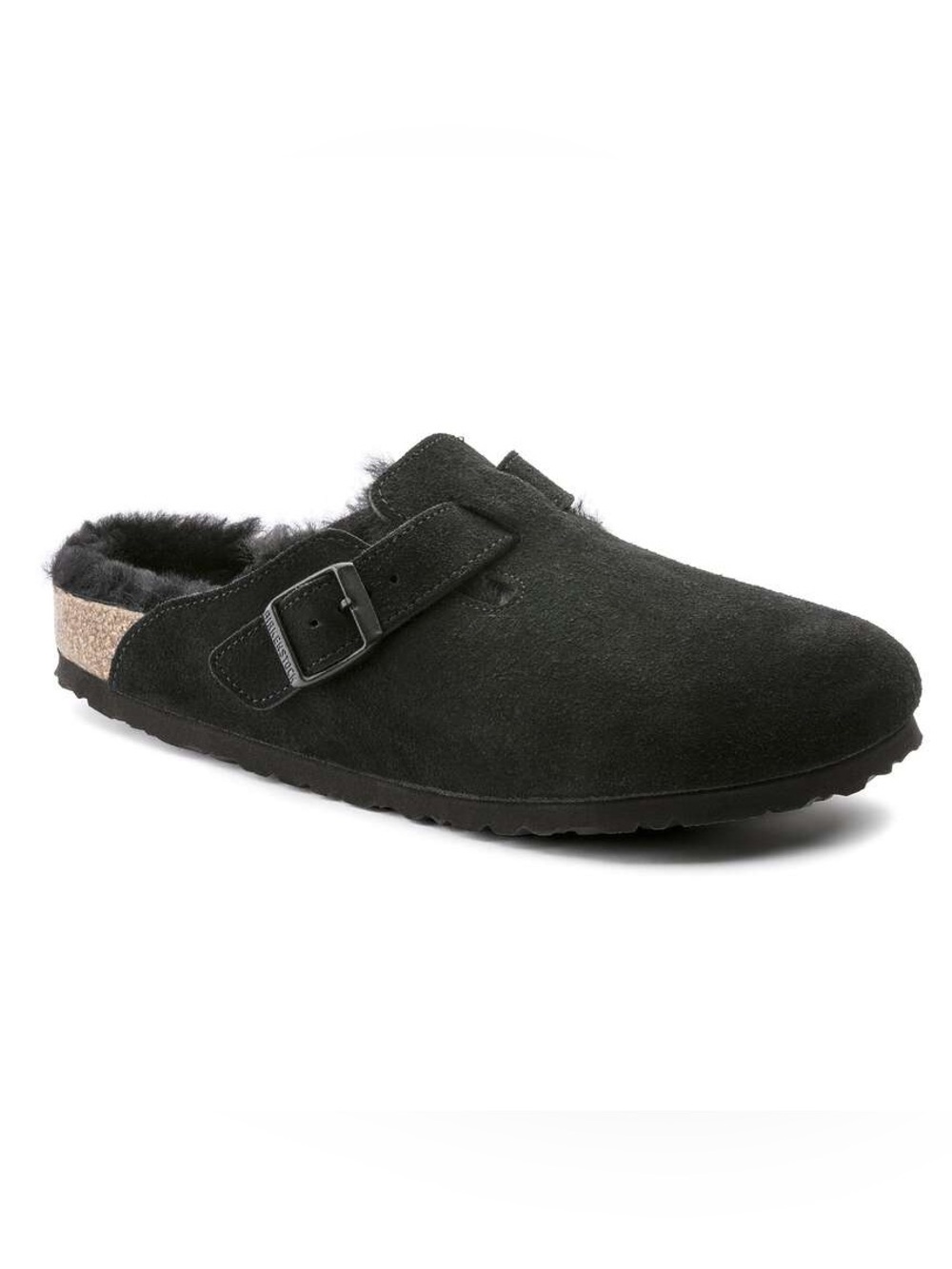 Birkenstock Boston Shearling Black Size 41 Clogs